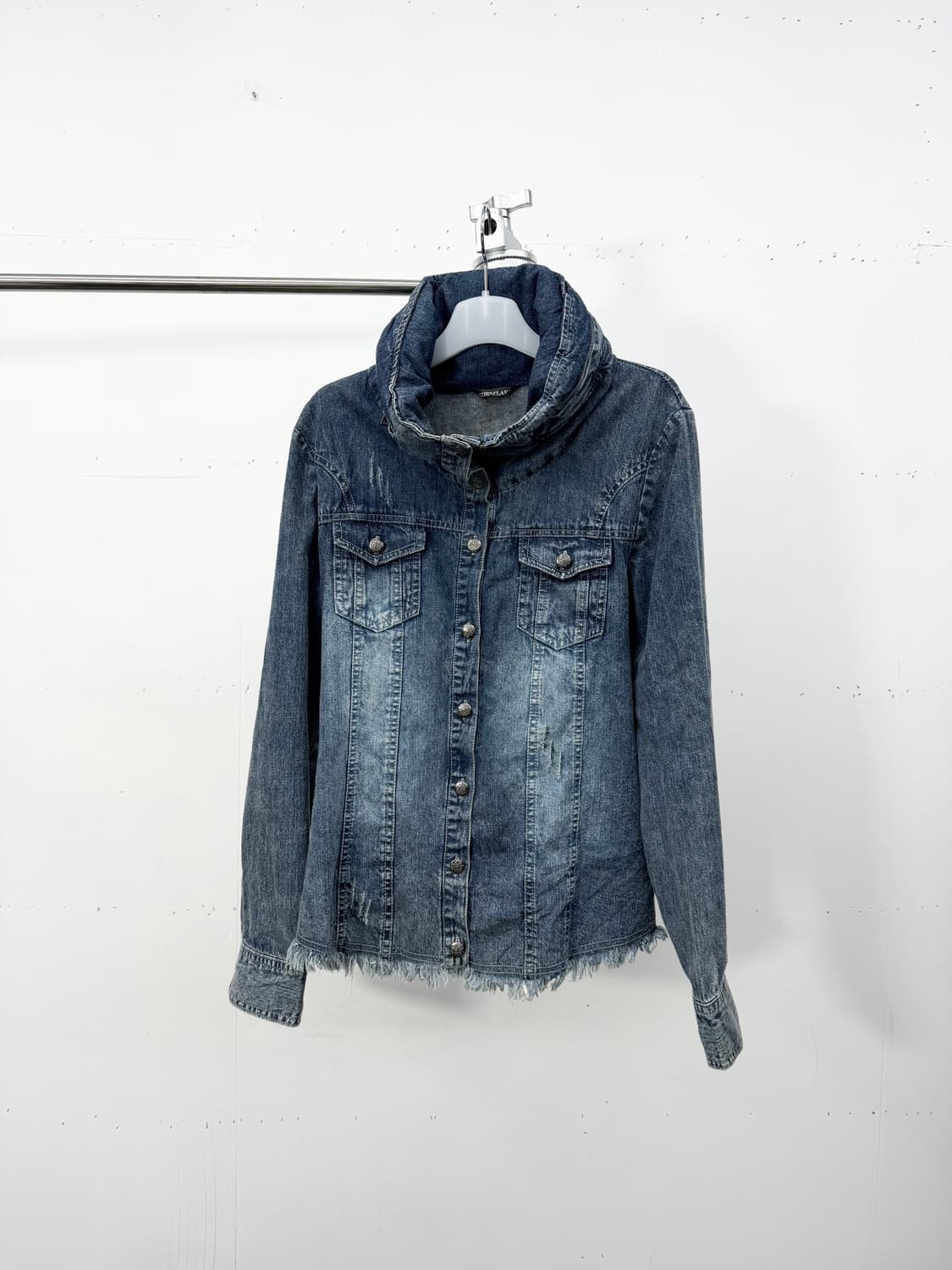 Cornflake hoodied denim jacket 상품이미지6
