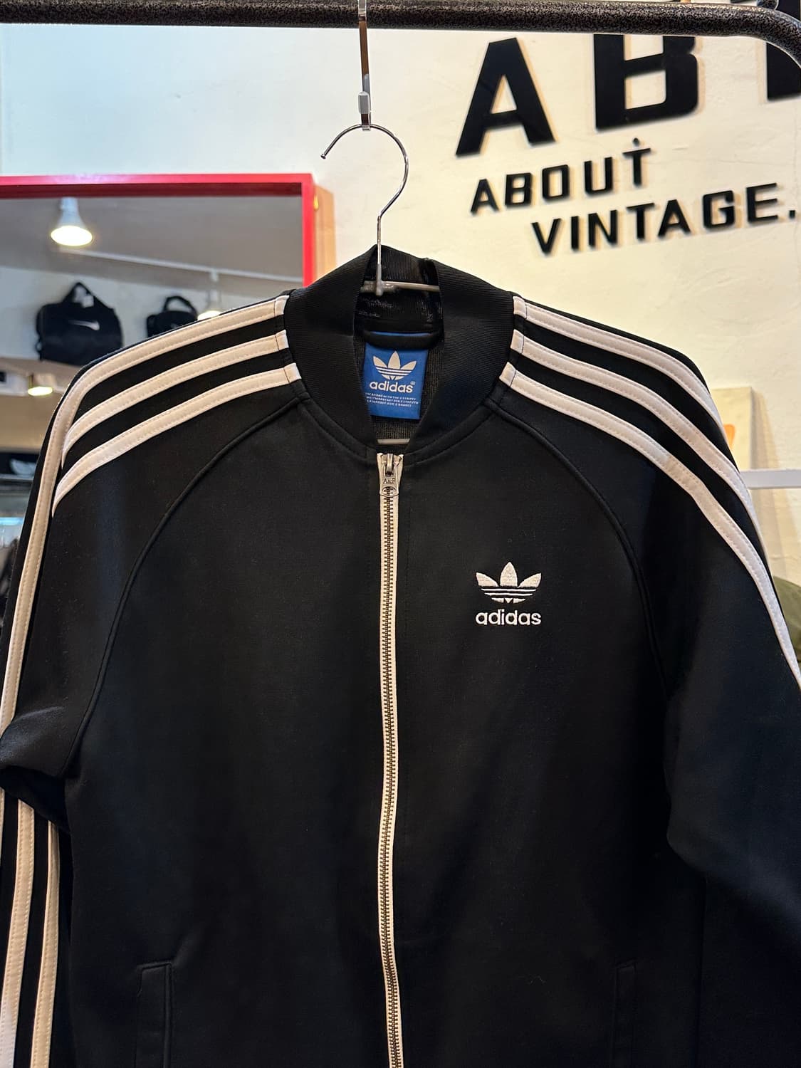 아디다스 파이어버드 트랙탑 블랙 S 상품이미지3