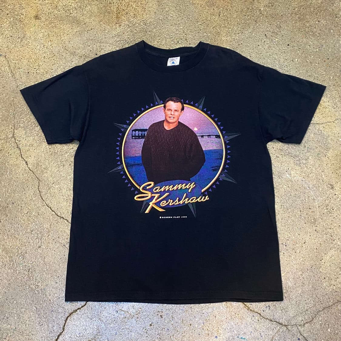 미국 빈티지 델타 뮤지션 세미 커쇼 99s 반팔티 락티셔츠 상품이미지1