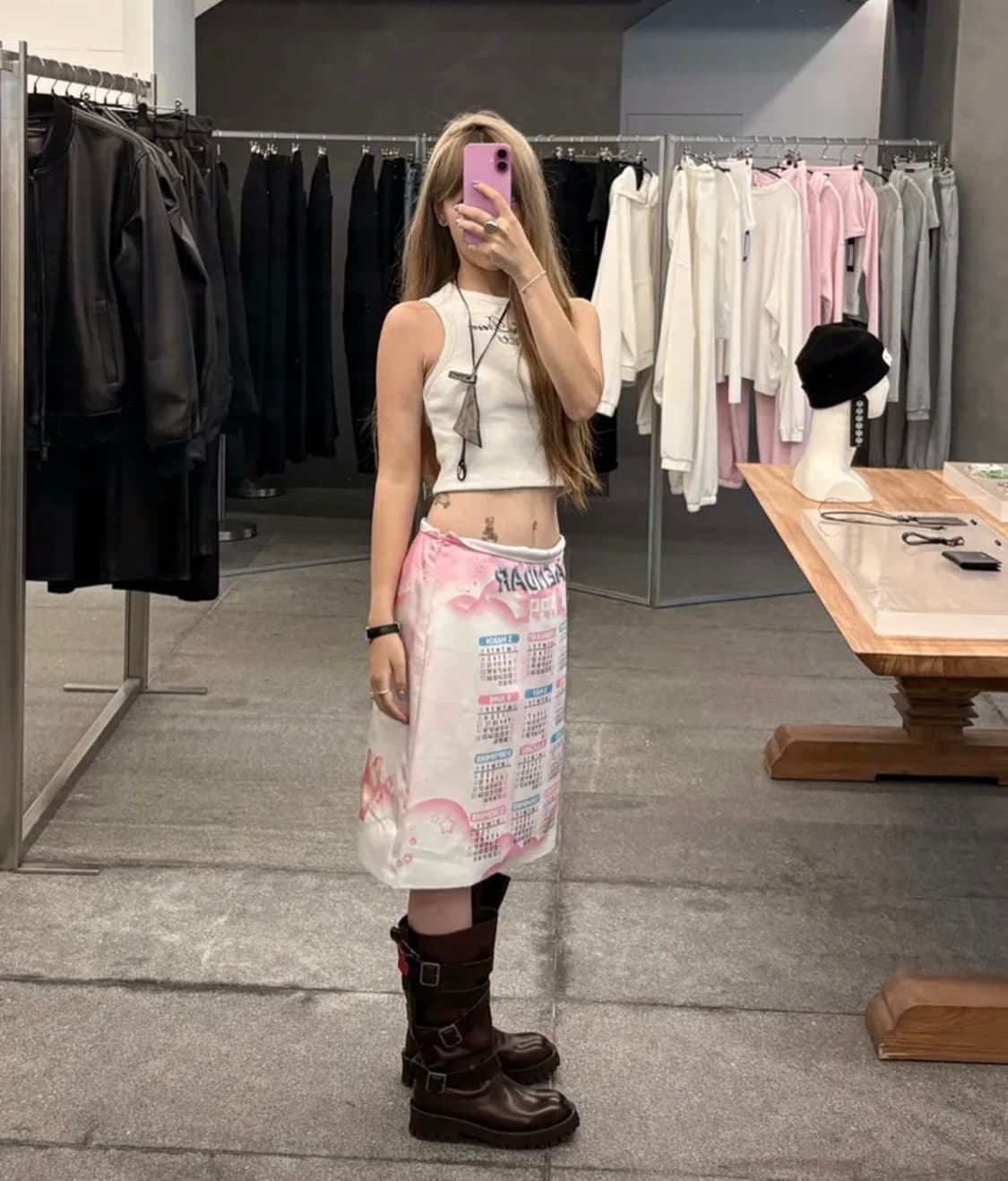 야세 나야와시 부츠 브라운 230 새상품 yase x nayawashi 상품이미지1