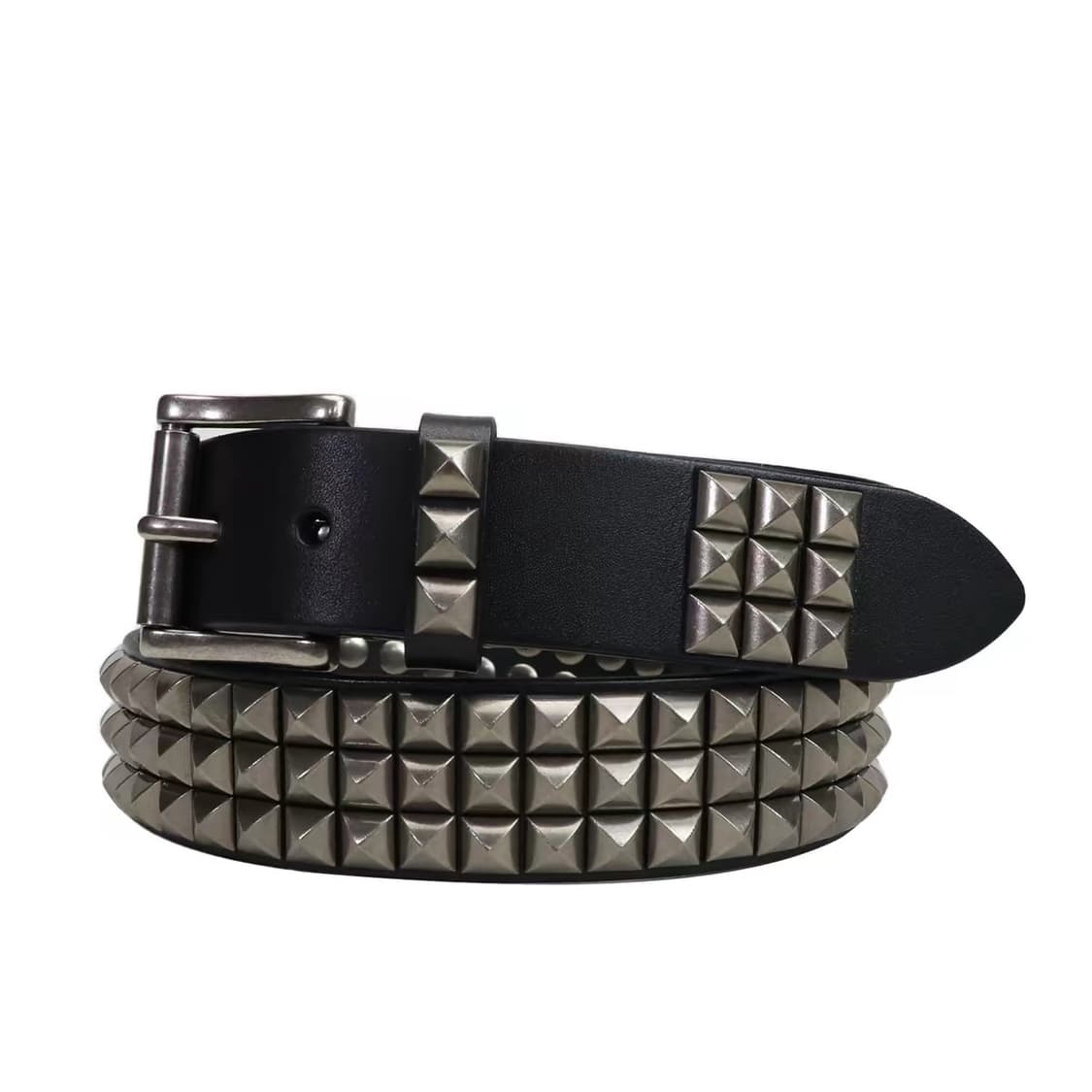 RE: Chrome Grid Stud Belt 상품이미지3