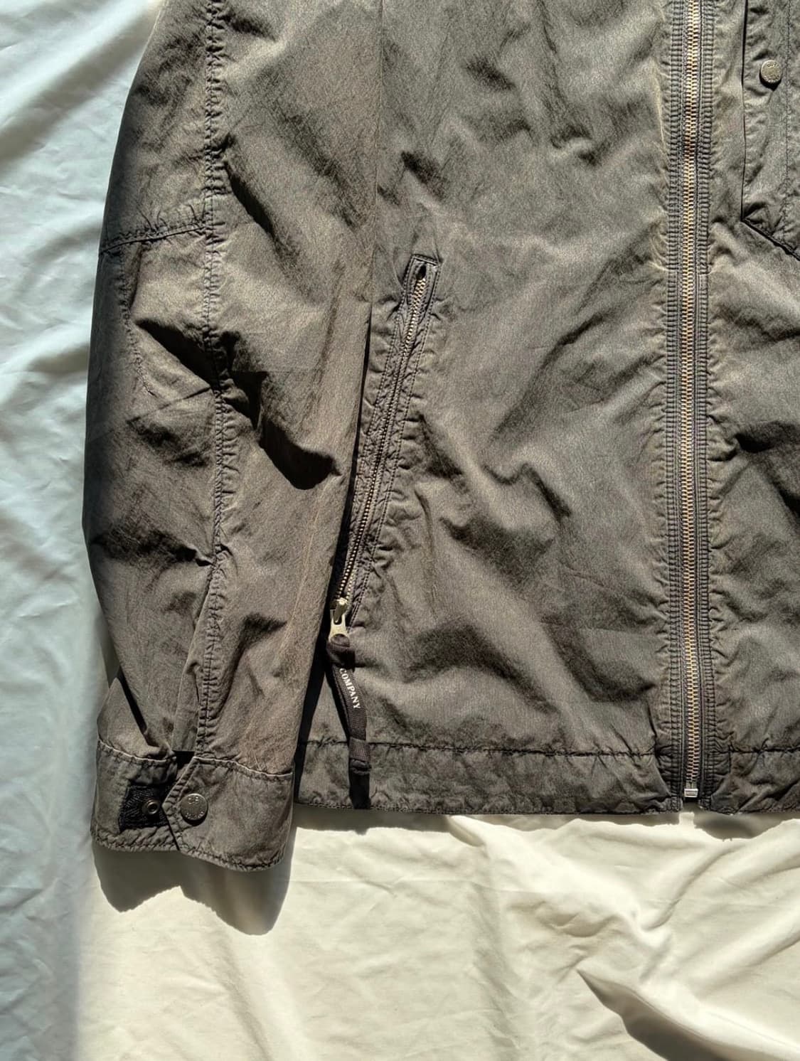 cp 컴퍼니 가먼트 다잉 집업 자켓 상품이미지3