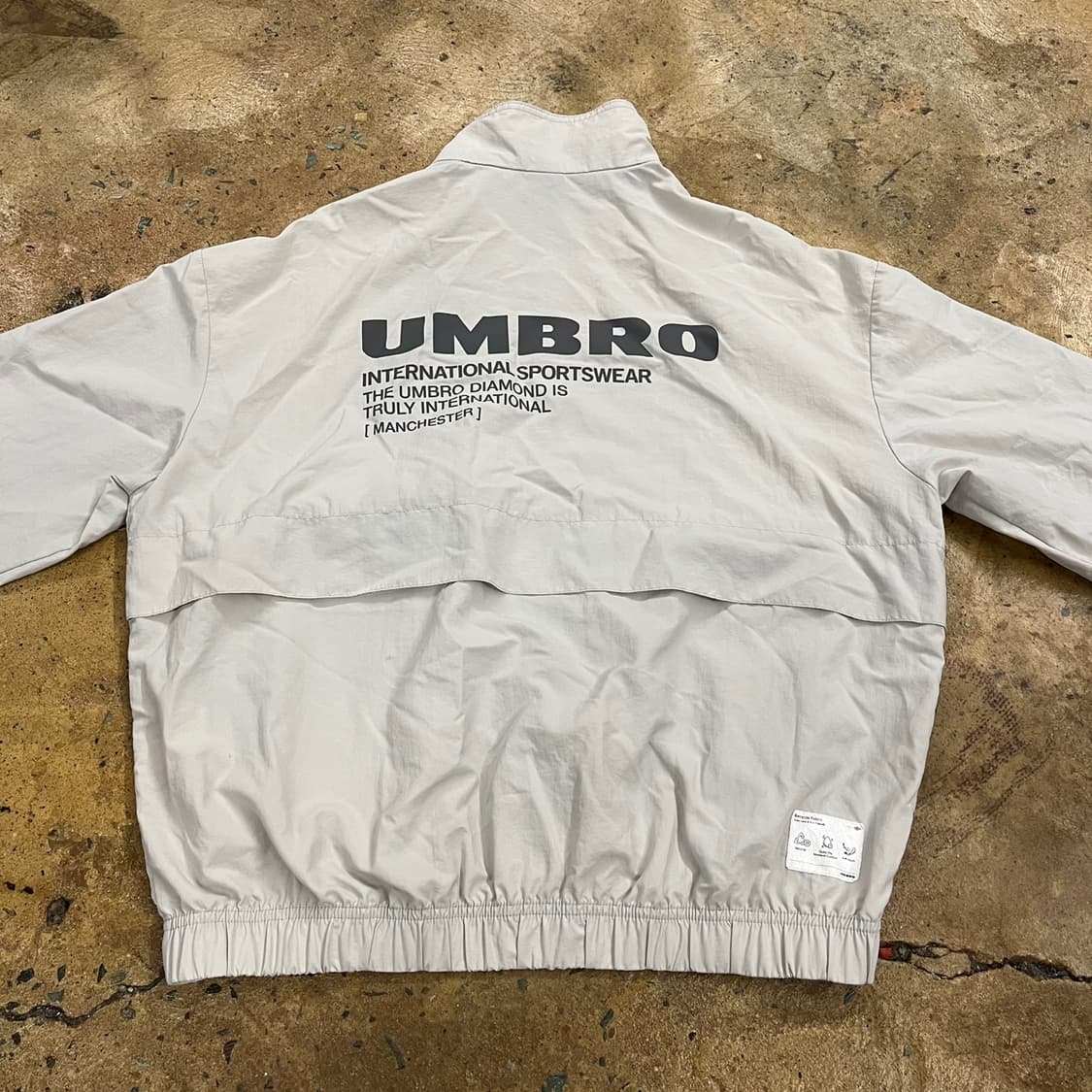 [정품/90,s] 엄브로 바람막이 집업 자켓 b18 상품이미지4