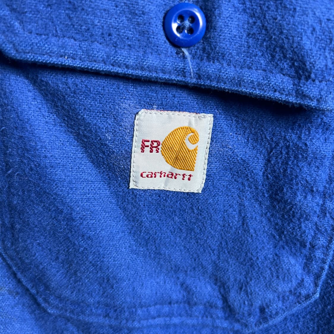 Carhartt 칼하트 블루 워크 반팔 셔츠 L 상품이미지8