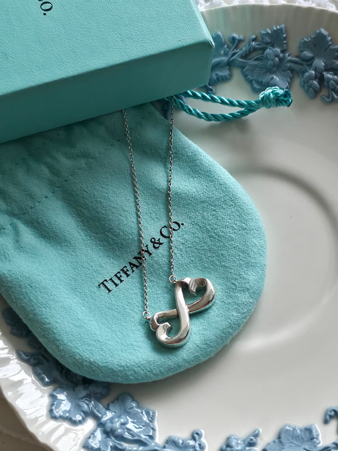 티파니앤코 팔로마 피카소 더블하트 인피니티 목걸이 상품이미지7
