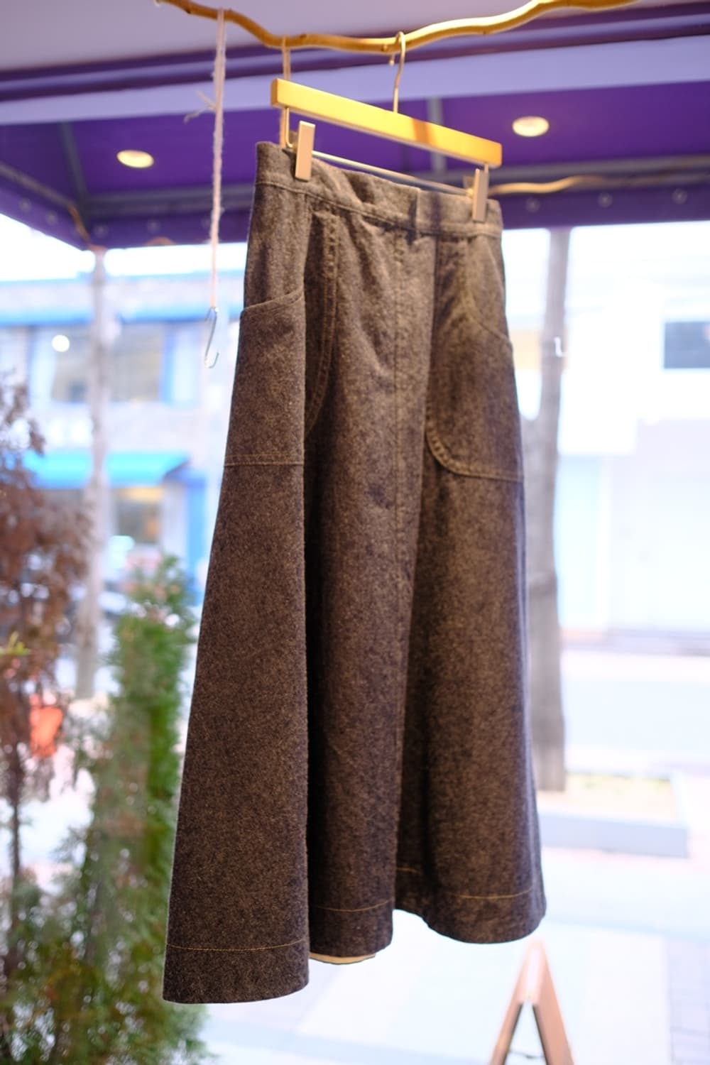 [J.P.N] 데님 롱스커트 상품이미지4