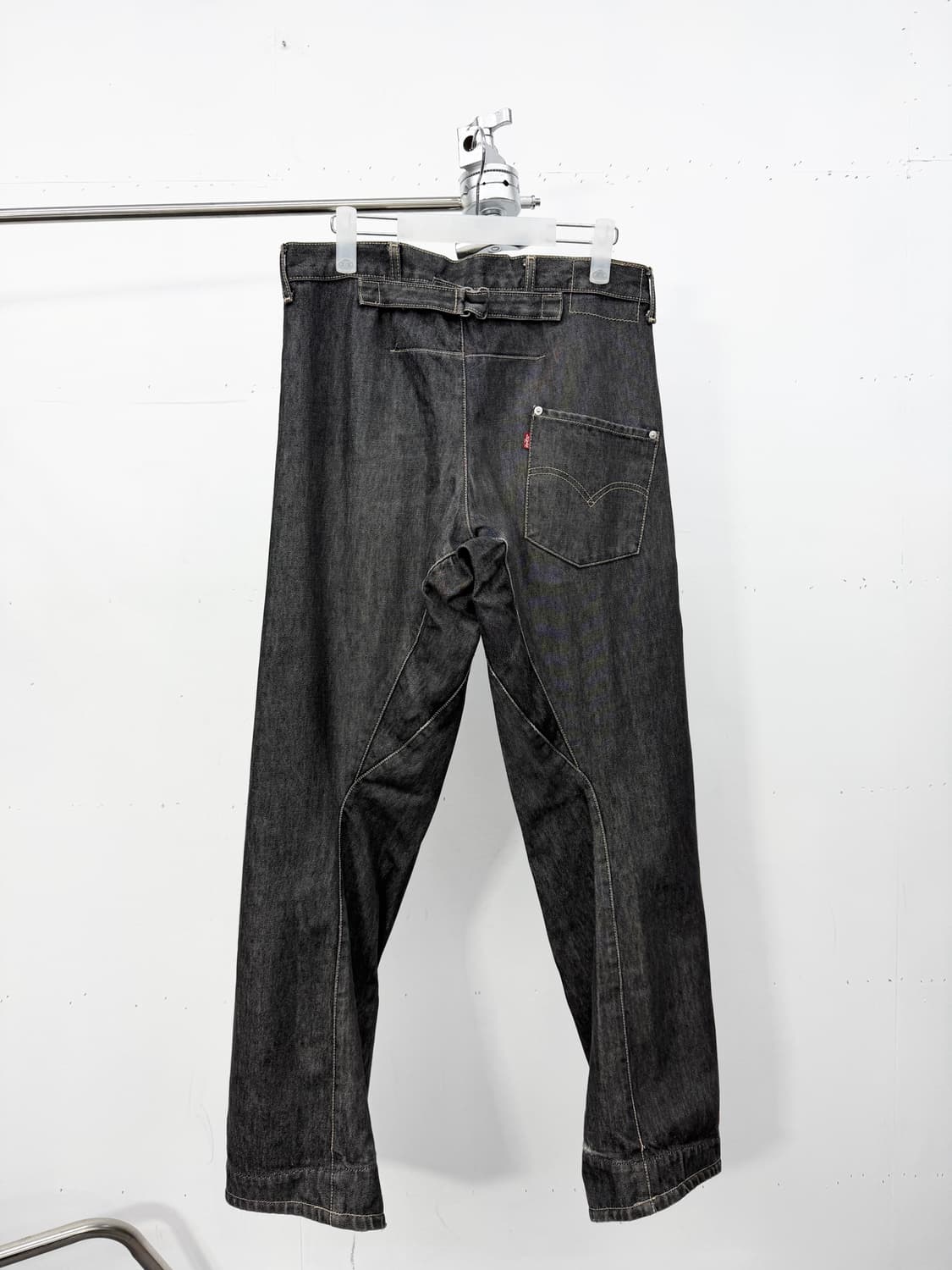 00s engineered jeans 흑청 신치백 상품이미지5