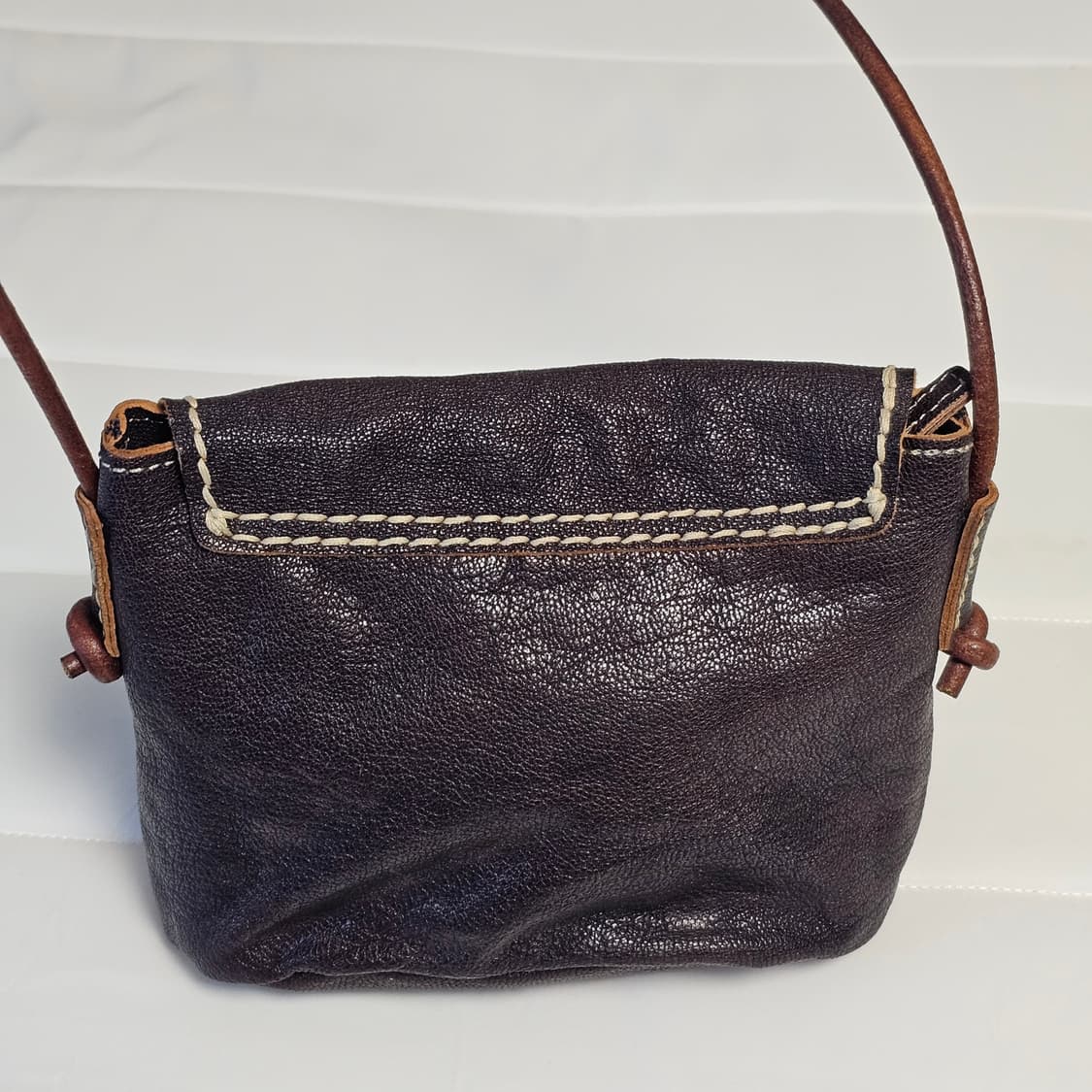 4dea works 포디어웍스 웨스턴 가죽 크로스백 숄더백 가방 모리걸 상품이미지3