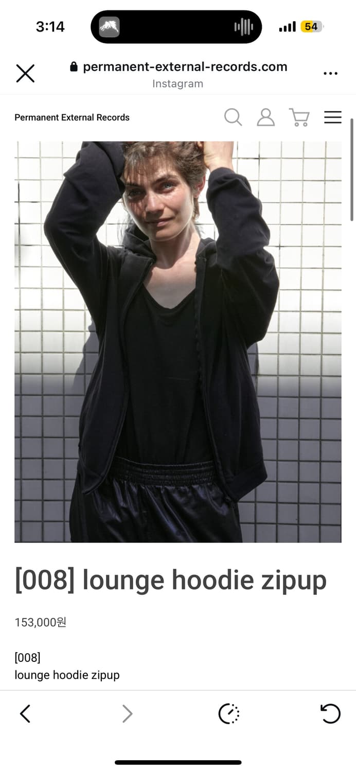 (구매) 머듈 후드집업 cotton 95% 상품이미지1