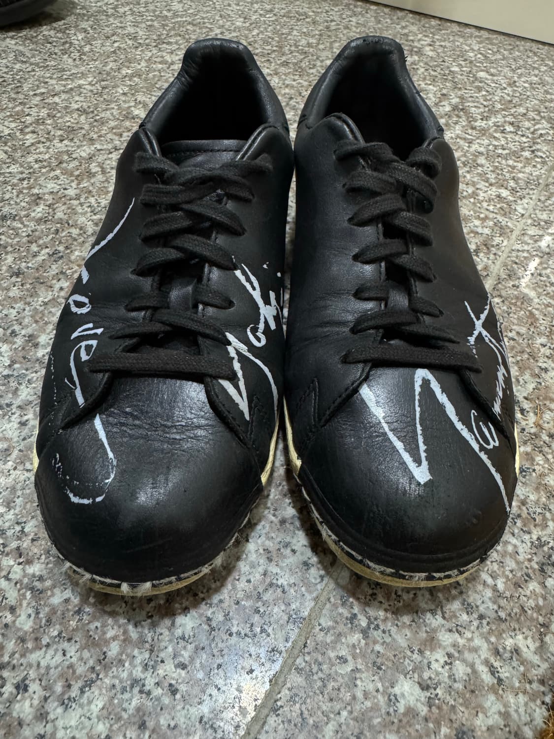 [245] 아디다스 Y-3 러브 요지야마모토 슈퍼스타 블랙 상품이미지5