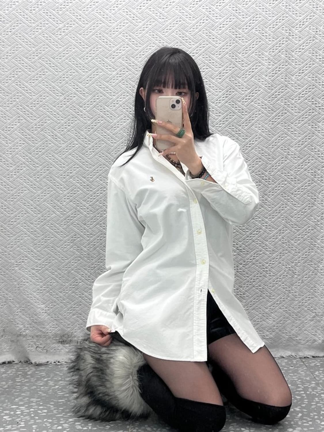 폴로 랄프로렌 빈티지 멀티포니 YARMOUTH 셔츠 95 C09668 상품이미지1