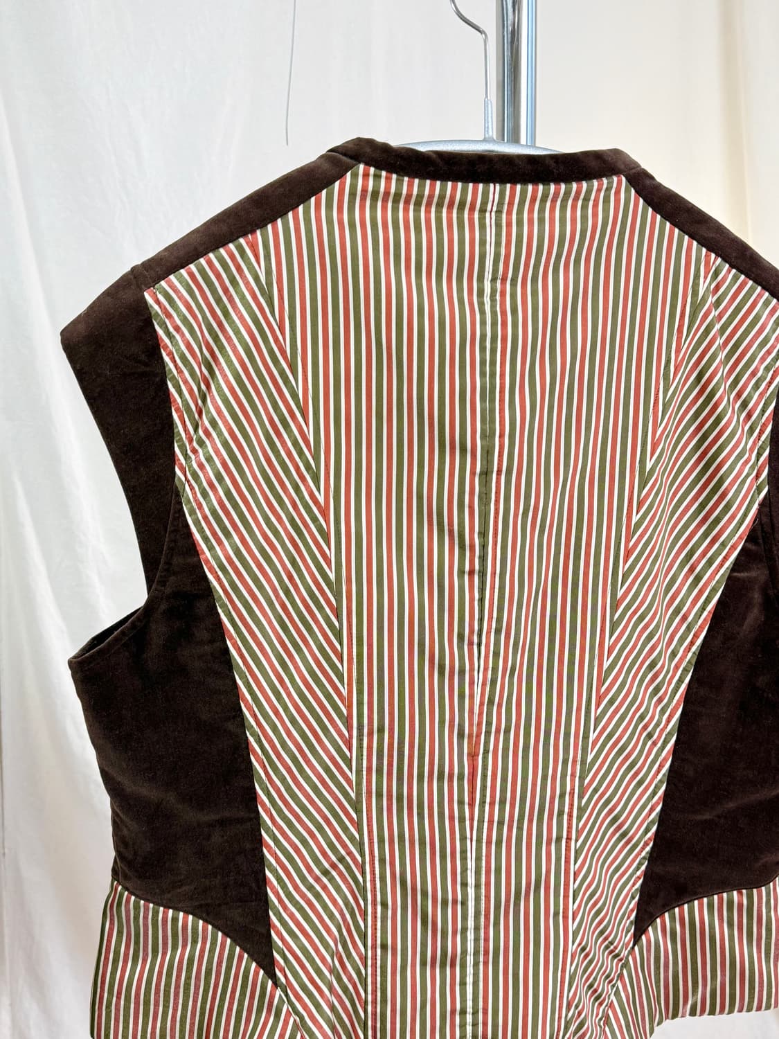 히로코비스 스트라이프 퀼팅 베스트 자켓 상품이미지4