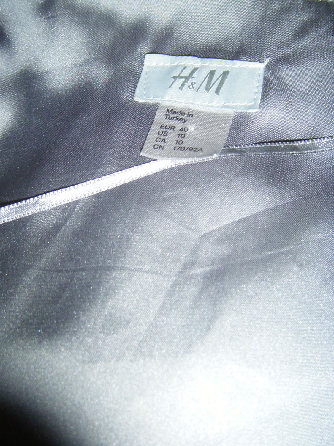 Shiny Pleated Blouse – H&M vintage 상품이미지4