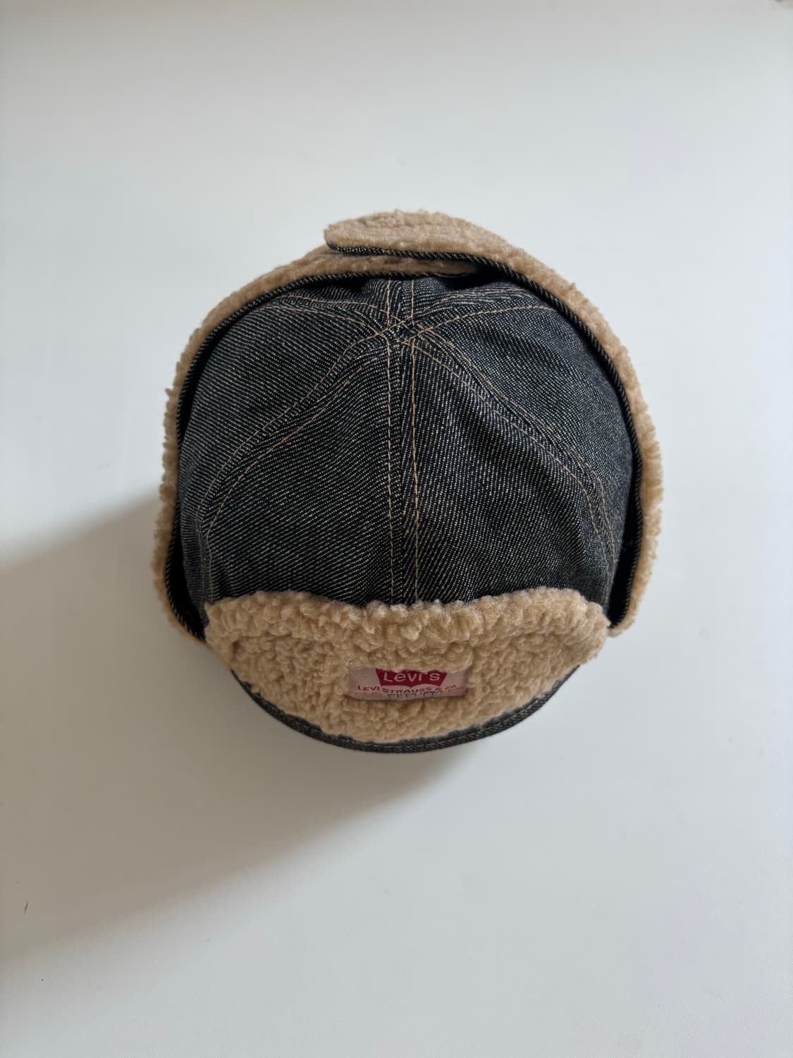 Levi's 리바이스 데님 쉐르파 트래퍼 햇 상품이미지4