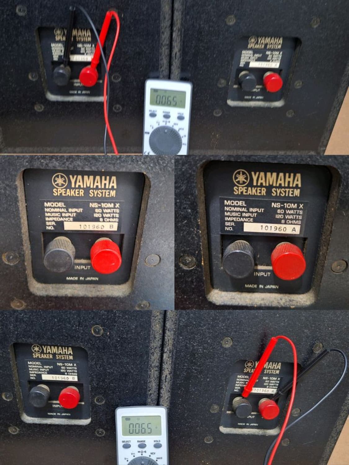 야마하 NS-10MX 모니터링 스피커 오디오 명기 빈티지 레트로 앤틱 상품이미지9