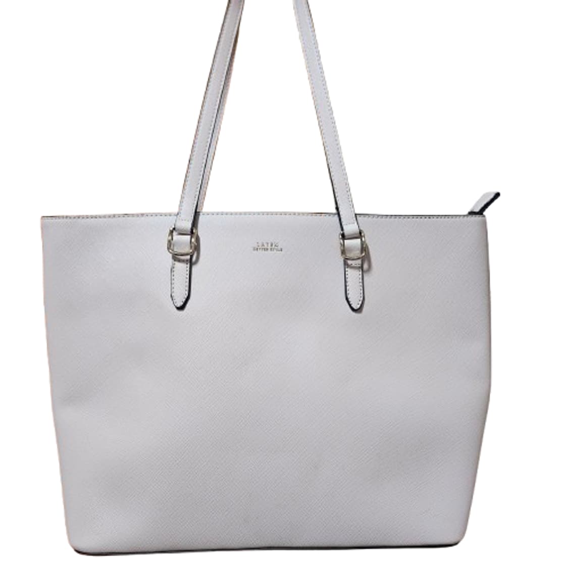 라템(LATEM) 아이보리 토트백 / 실사용 1회 / 수납 넉넉 상품이미지1