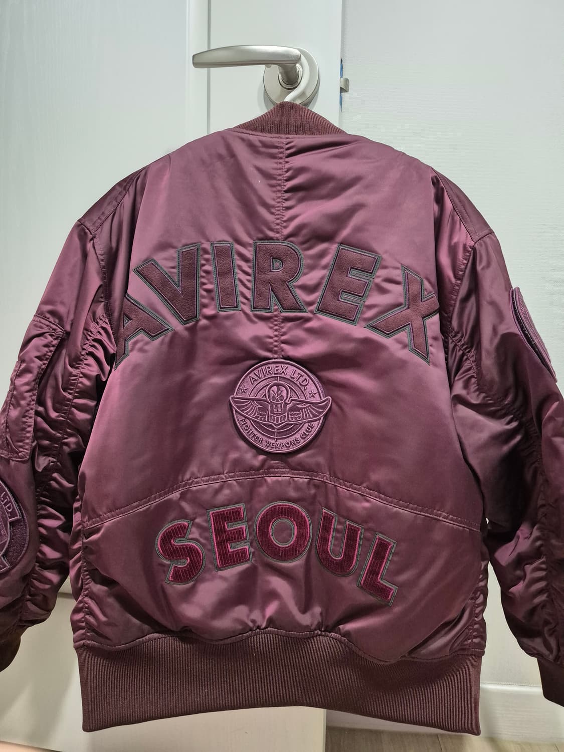 아비렉스x커스텀 멜로우 봄버 자켓 상품이미지5