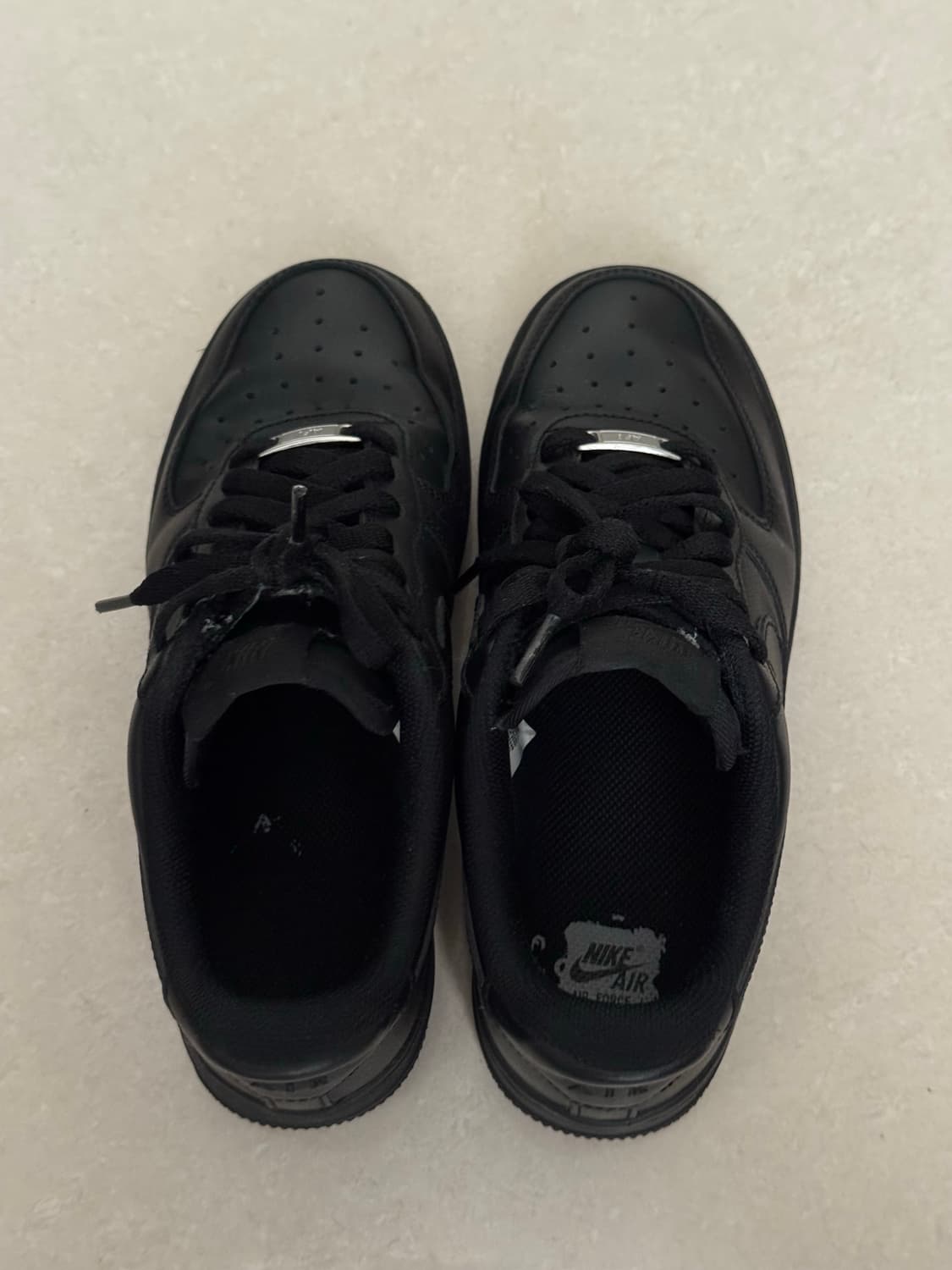 나이키 에어포스 블랙 235 상품이미지3