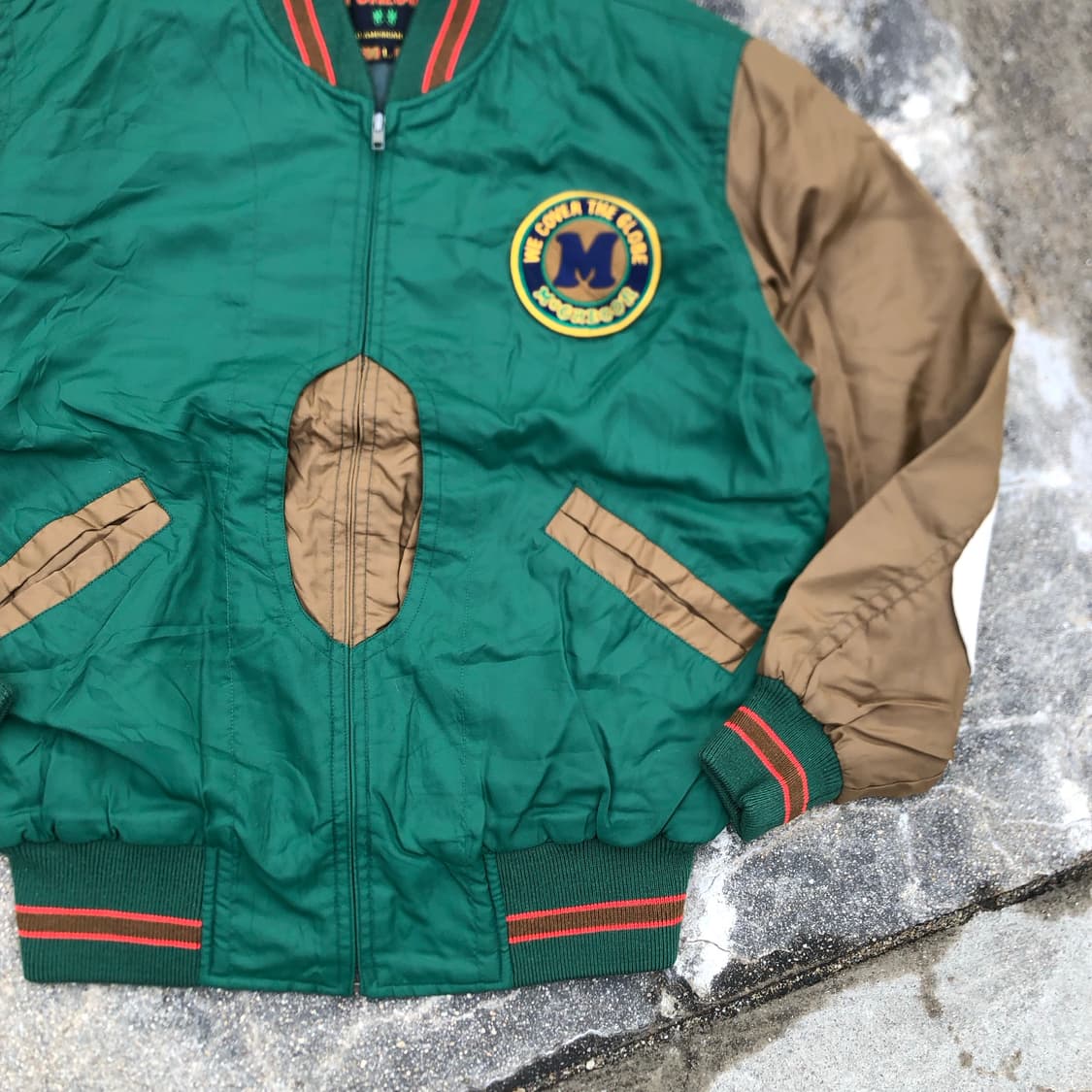 [L] 맥그리거 나일론 누빔 바시티 자켓 상품이미지5