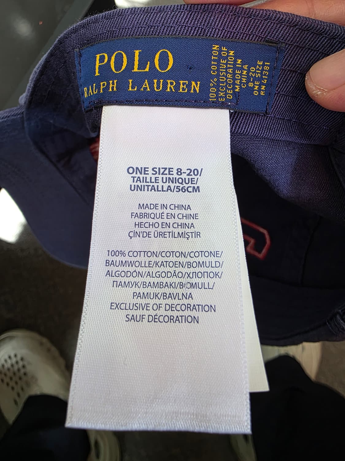 폴로랄프로렌 빅포니 볼캡 상품이미지6