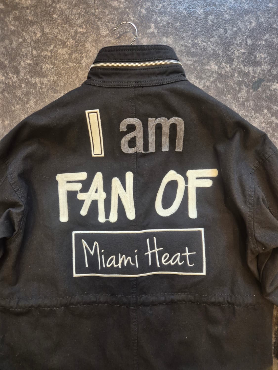 #NBA 마이애미 히트 블랙 야상 자켓 - S #남여공용 상품이미지6