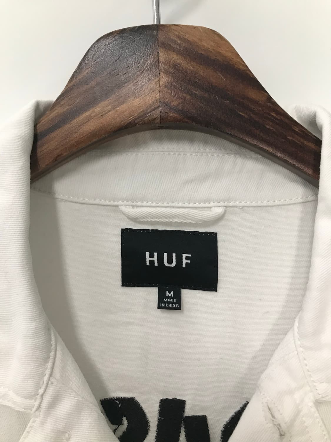 HUF 트레셔 콜라보 화이트 데님 자켓 상품이미지9