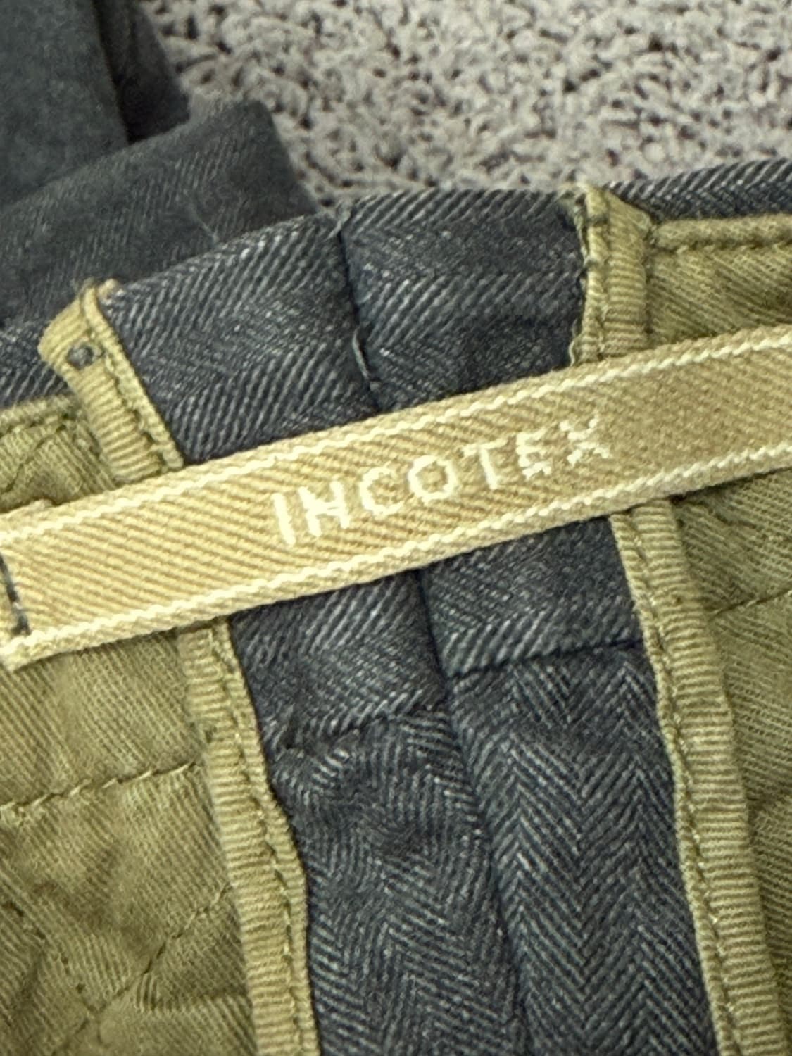 (32) 이태리 브랜드  INCOTEX 스트라이프 코튼 팬츠 (제일모직) 상품이미지6