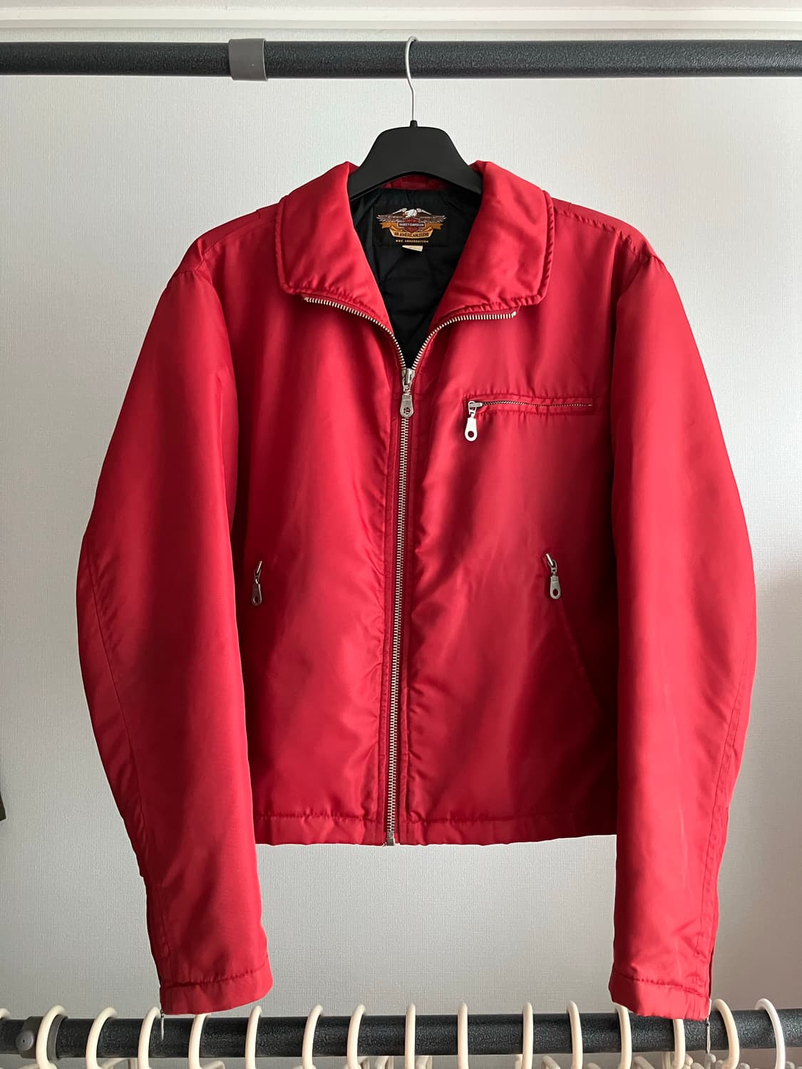 90s 빈티지 할리데이비슨 라이더 봄버 자켓 상품이미지1