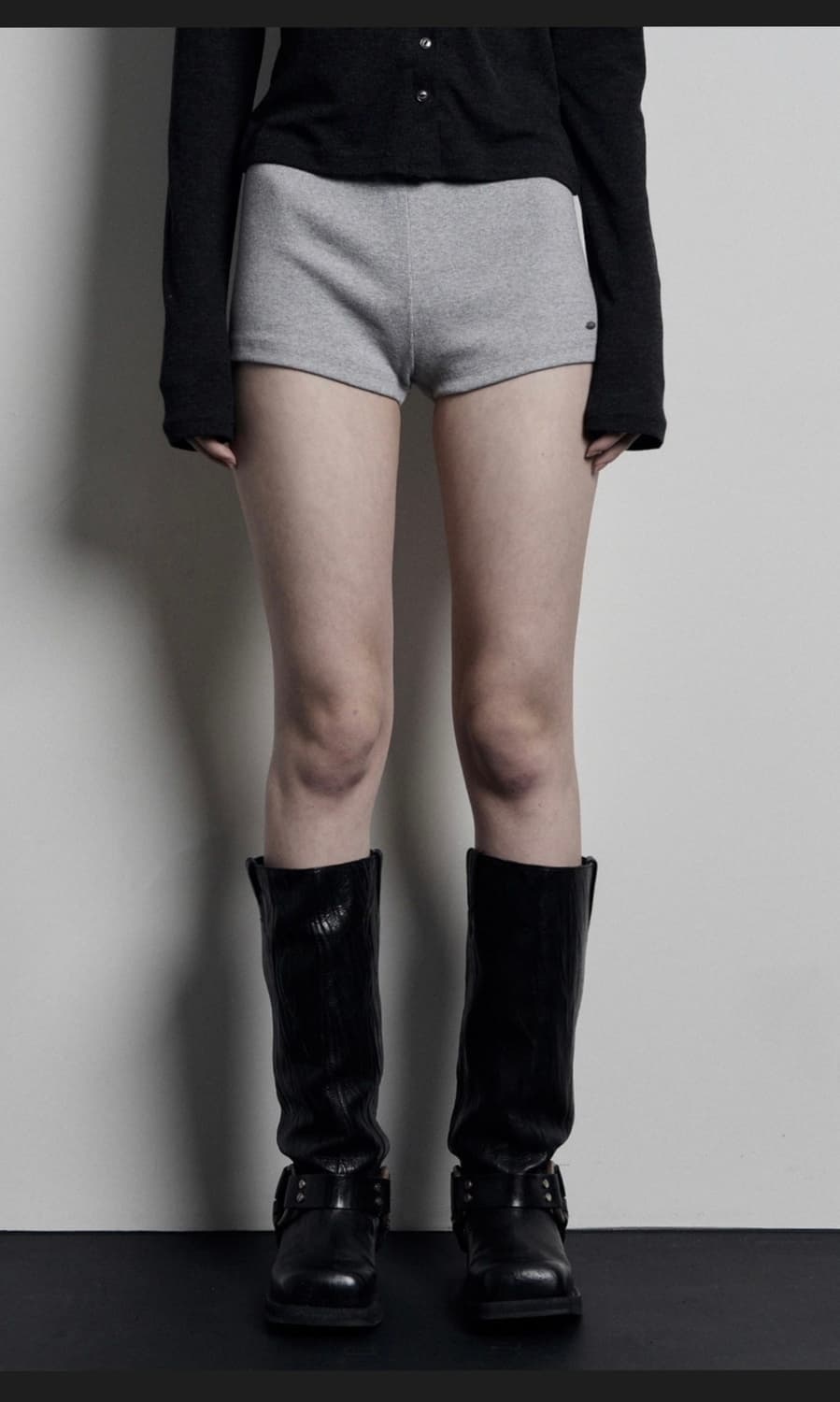 보헤미안서울 basic ribbed shorts 상품이미지3