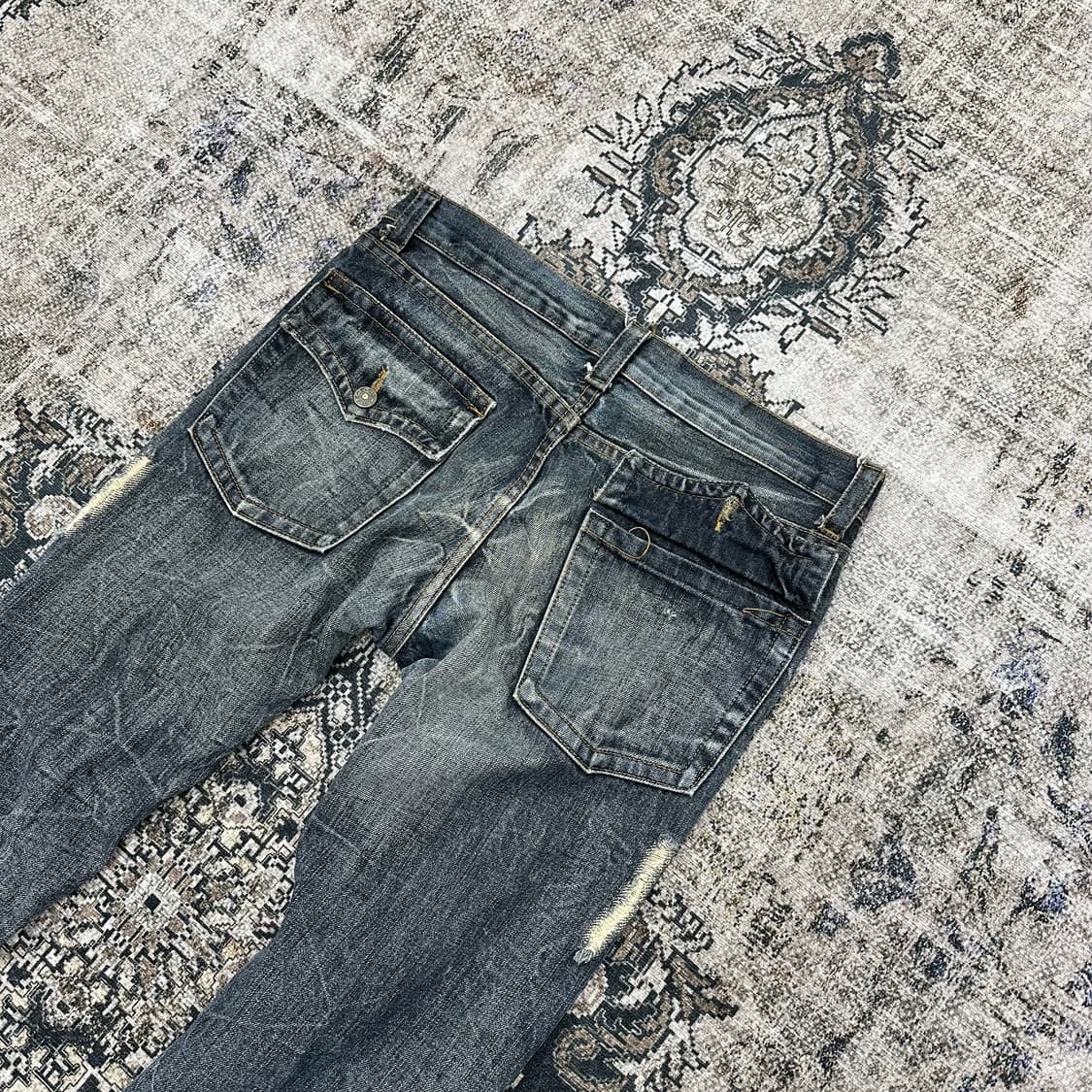 Kui damaged washing pants 상품이미지4