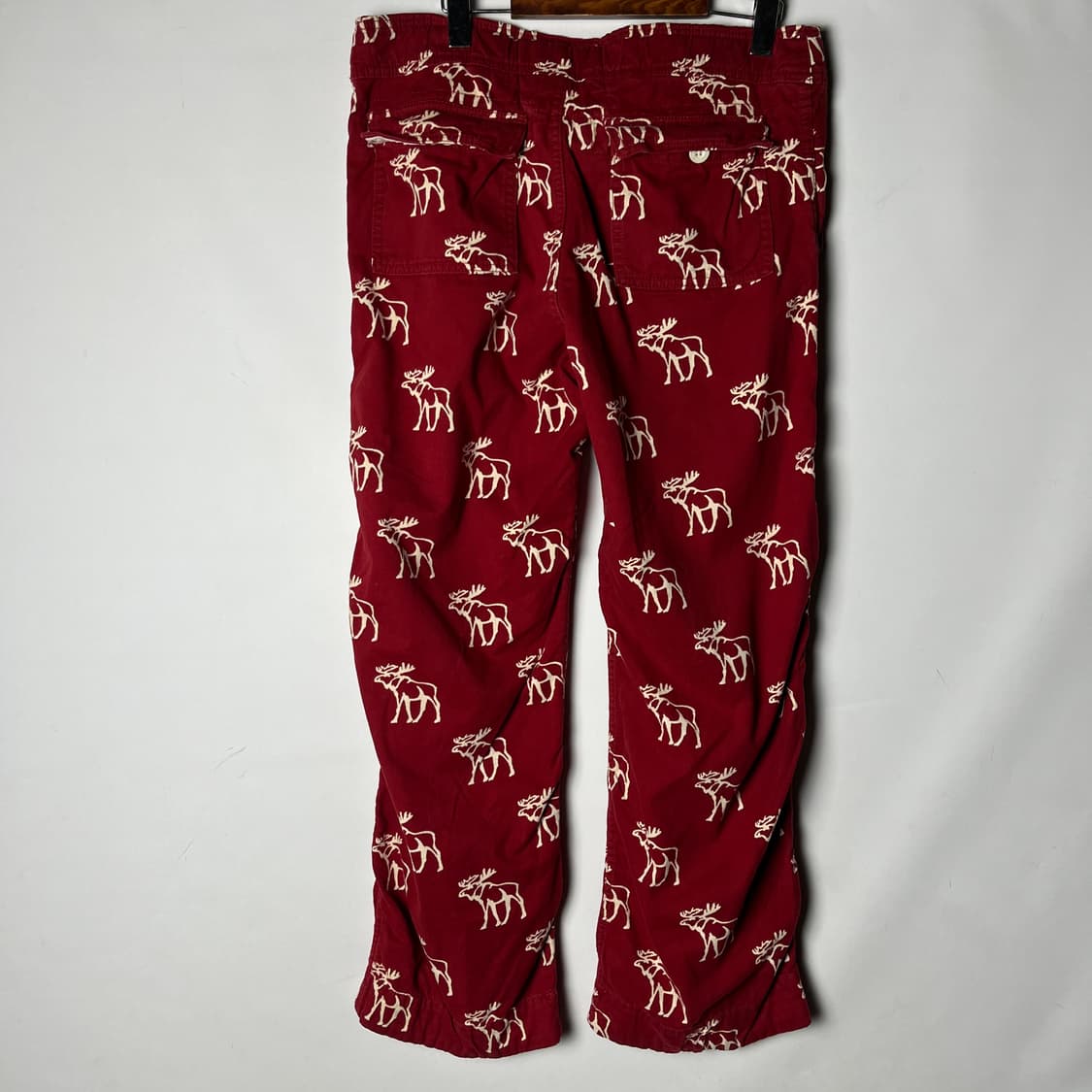 [A&F] 아베크롬비 무스로고 헤비 코튼팬츠 상품이미지2