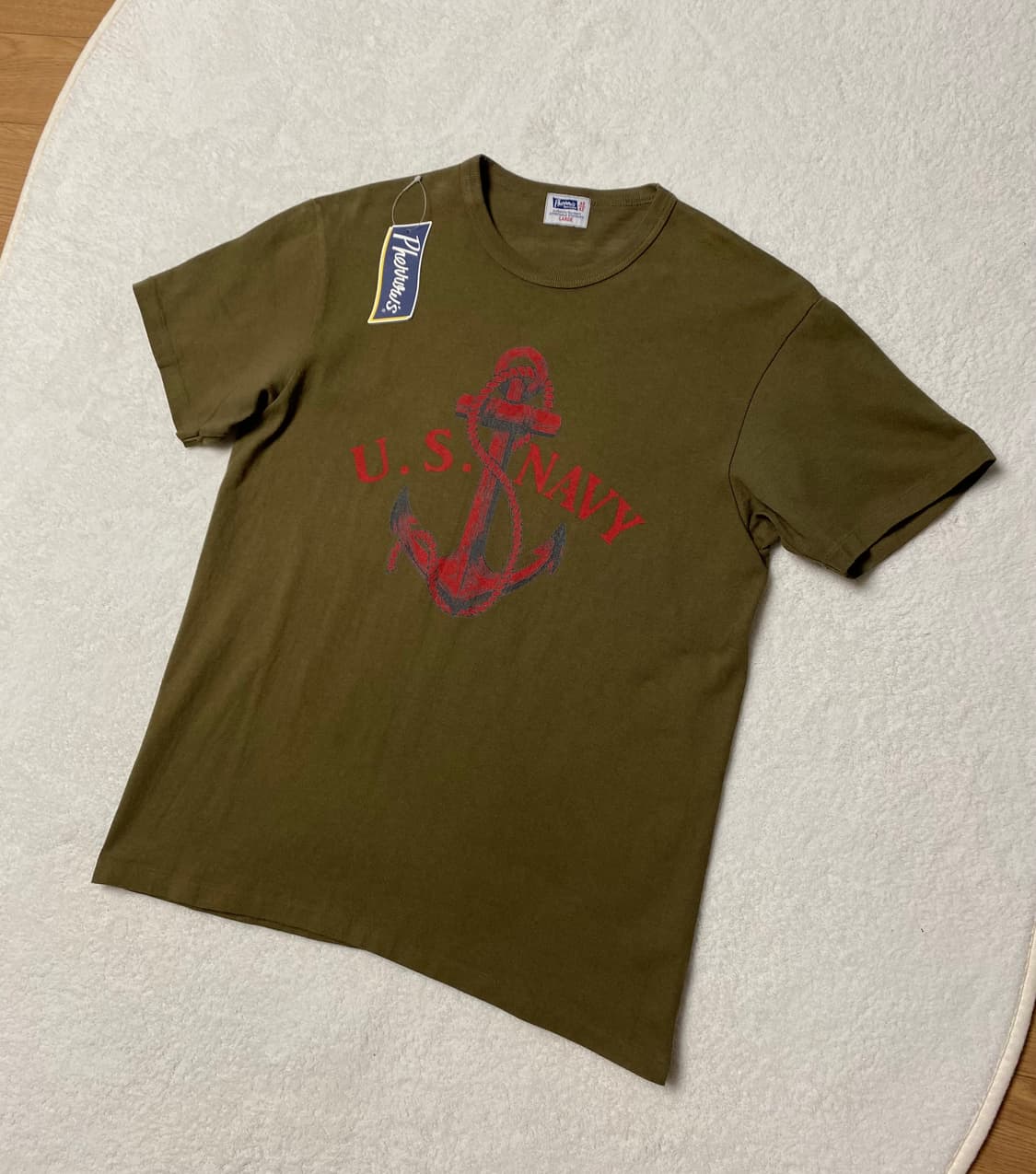 (L) 페로우즈 싱글스티치 USN 티셔츠 상품이미지2
