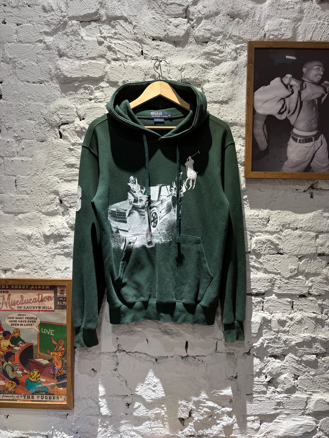 폴로 빅포니 프린팅 커스텀 후디 상품이미지1