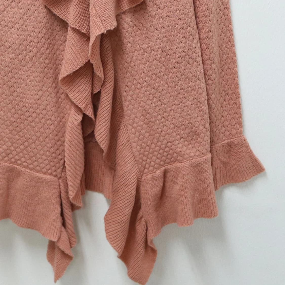 액시즈팜 딸기우유 프릴 니트 가디건 66084 상품이미지4