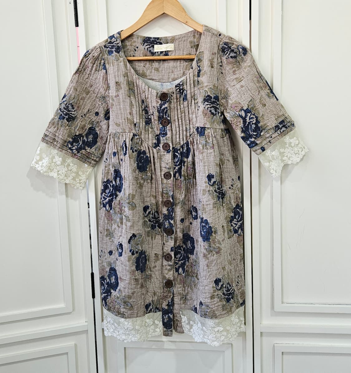 플라워 레이스 원피스 상품이미지1