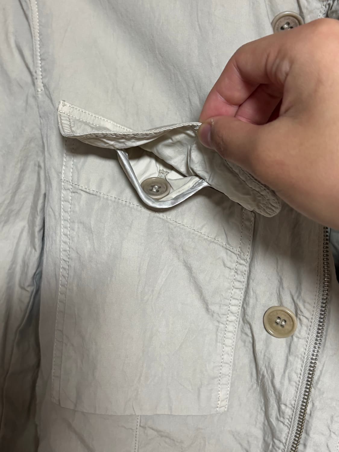 CP컴퍼니 하이넥 나일론 야상 자켓 상품이미지2