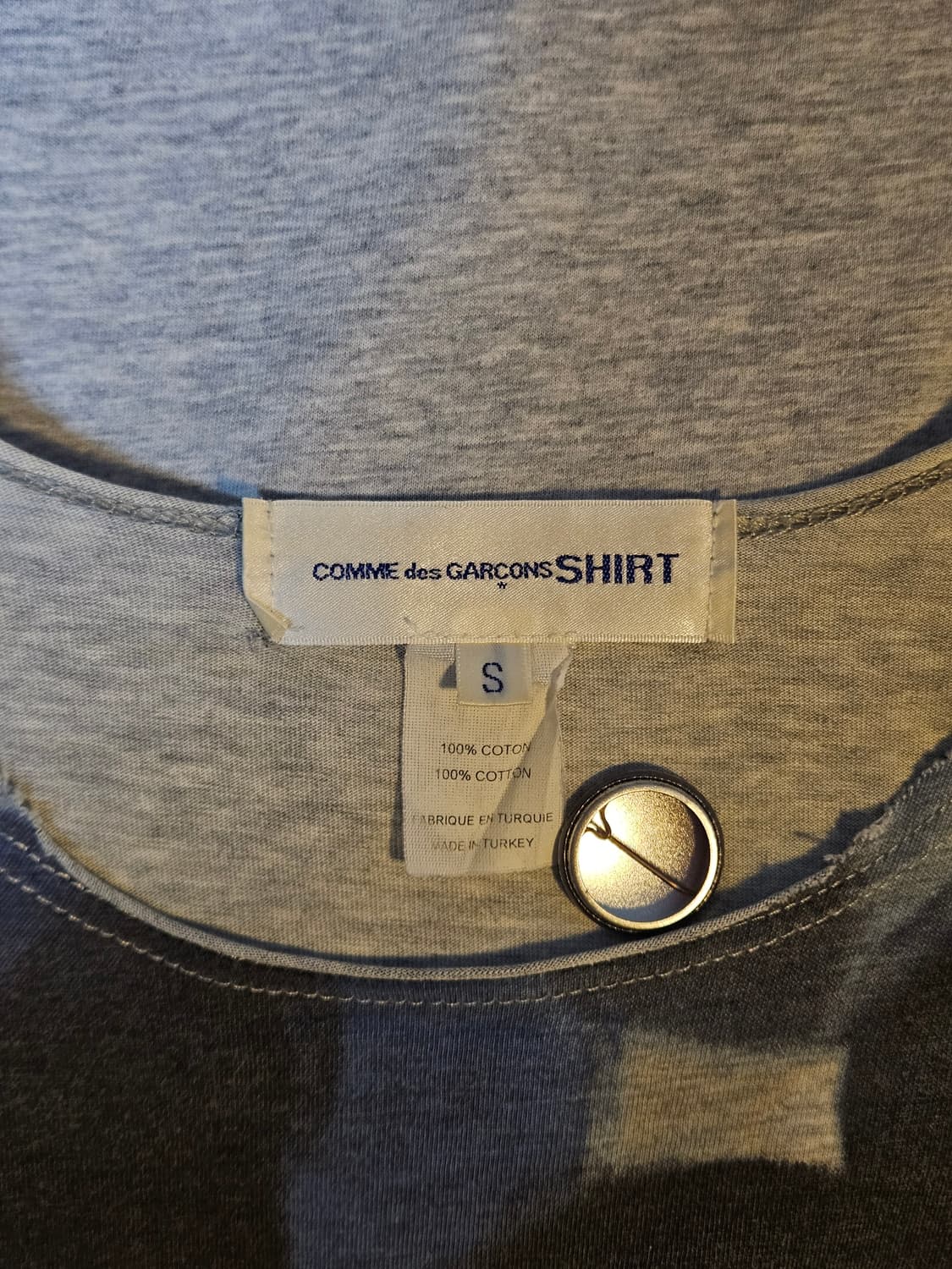 [S] 꼼데가르송 폴카 도트 티셔츠 상품이미지3