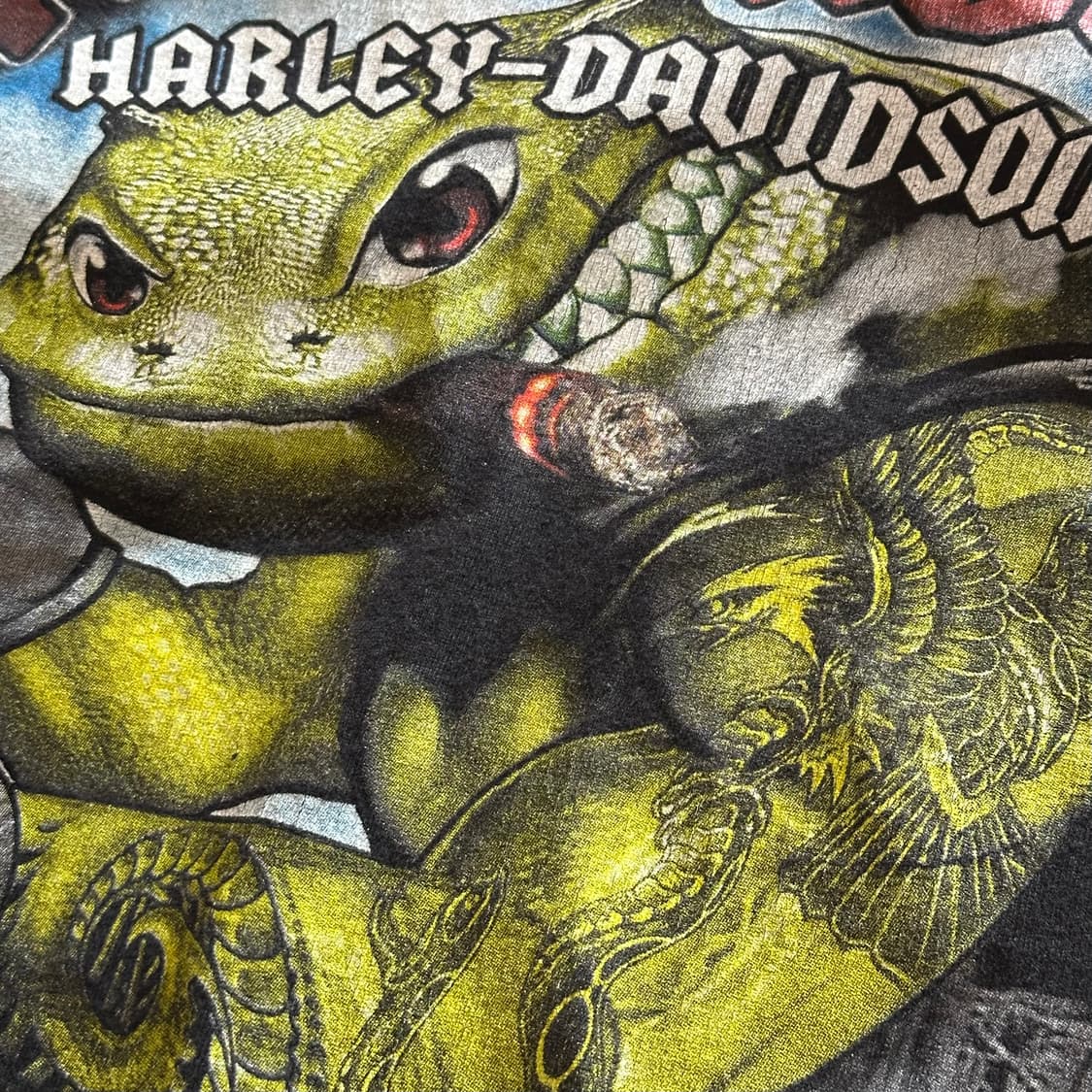 '헬벤더 & 파이어 슬리브' 포켓 롱슬리브 - 3XL 상품이미지7