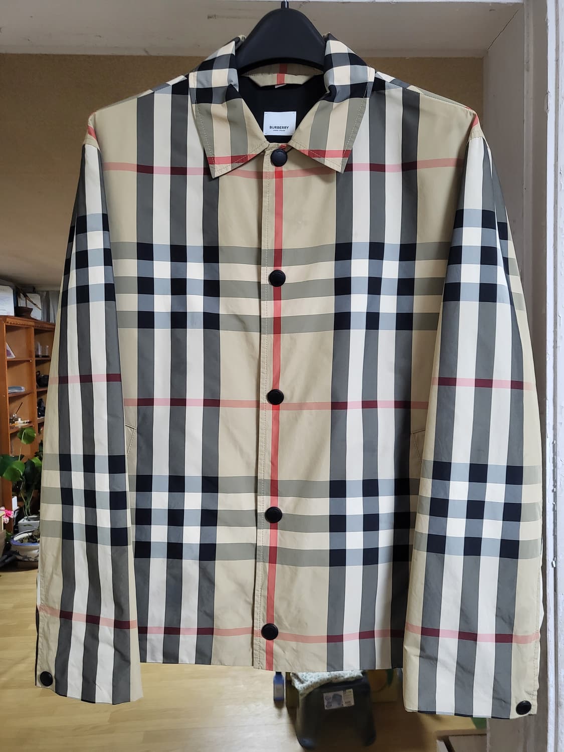 23SS 버버리 체크 자켓 m 상품이미지1