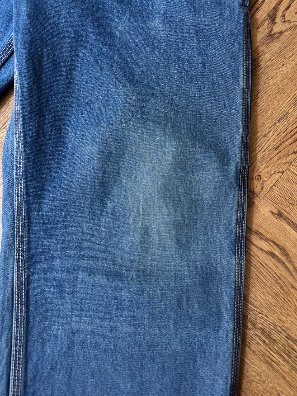 [34]칼하트FR USA 미디엄블루 싱글니 카펜터 워크 데님 팬츠 상품이미지4