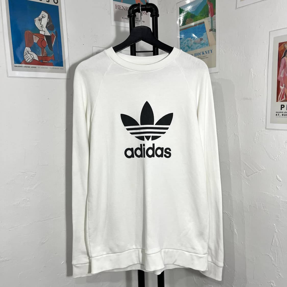 아디다스 빅프린팅 맨투맨 상품이미지1