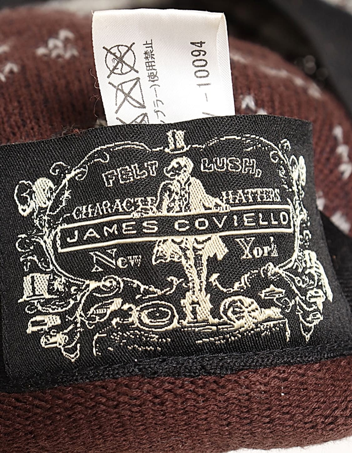 JAMES COVIELLO Knit Hunting Cap 상품이미지7