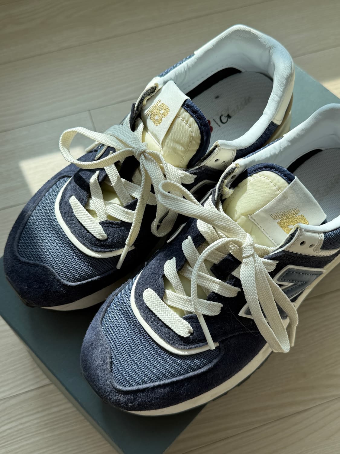 뉴발란스 레거시 574 네이비 230 상품이미지2