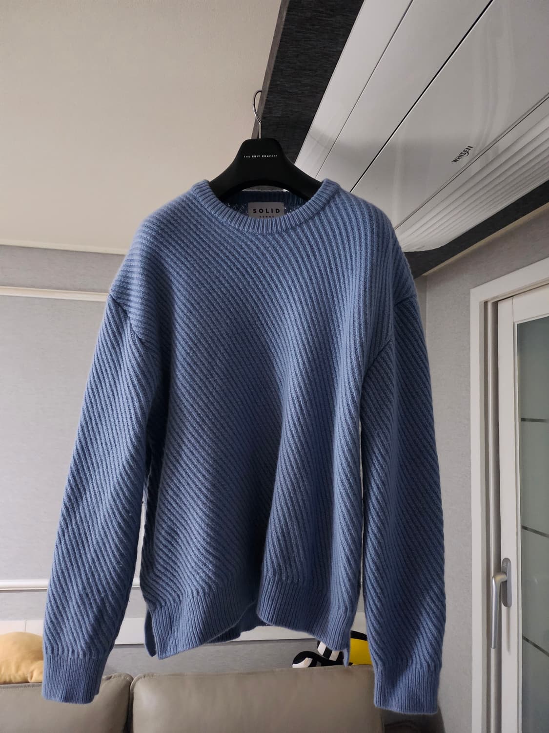 [거의 새것] 솔리드옴므 스웨터 니트 48 상품이미지1