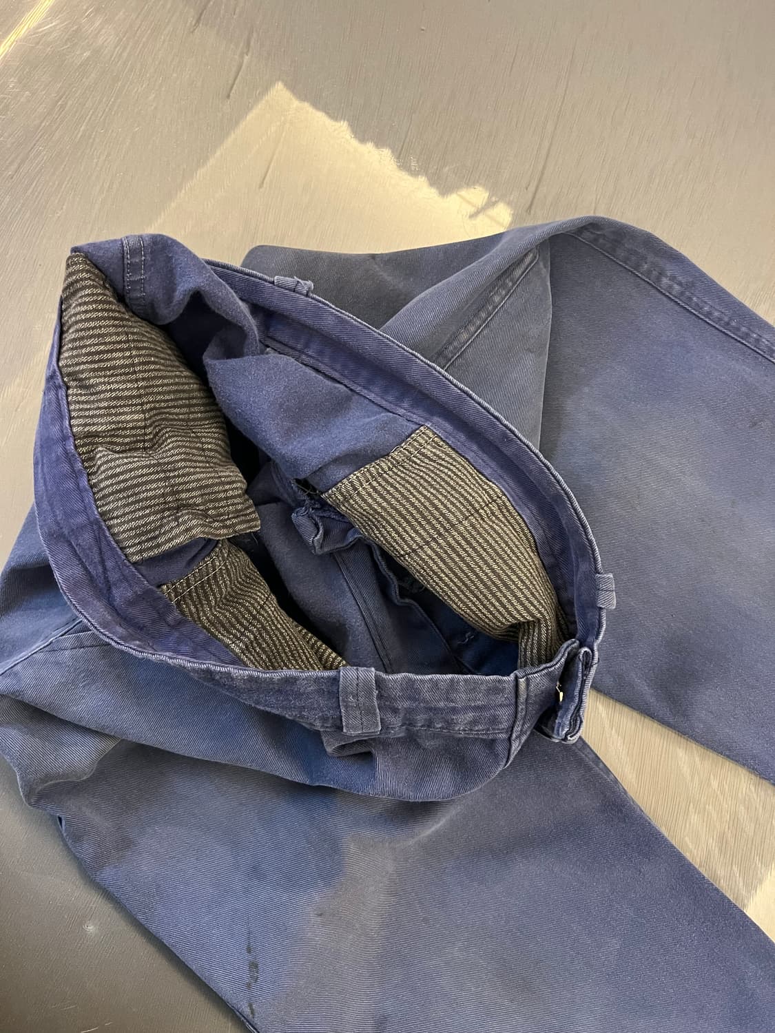 OLD VINTAGE HARD FADED FRENCH 프렌치워크팬츠 상품이미지6