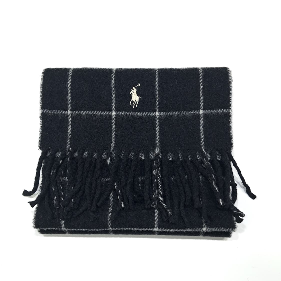 MX381 폴로 랄프로렌 램스울 혼방 양면 윈도우페인 체크 & 헤링본  상품이미지7