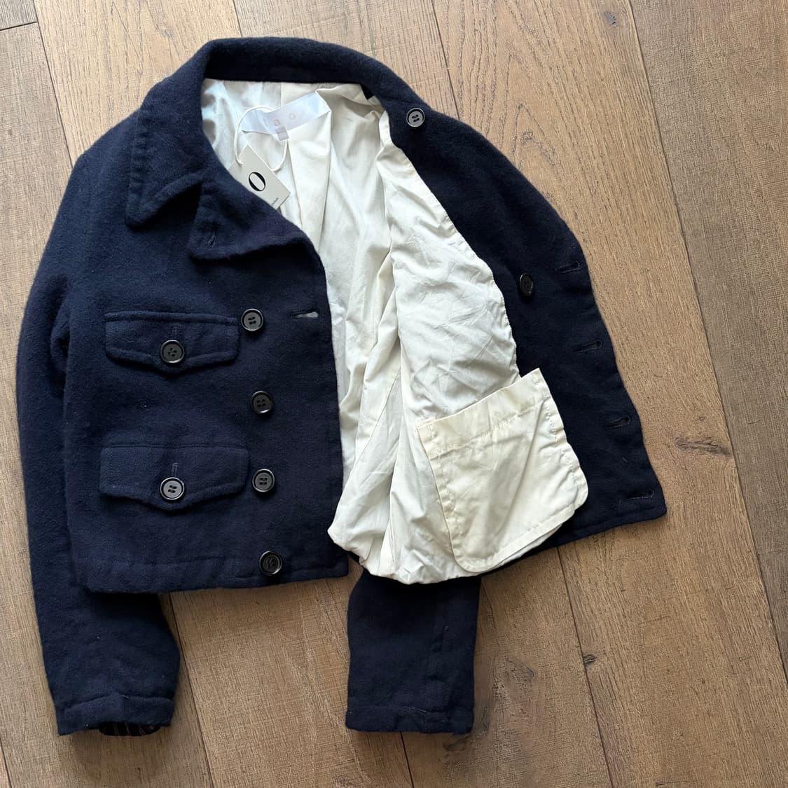 Pocket Detail Double Fulling Wool Jacket 상품이미지8