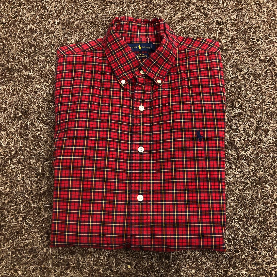 폴로 랄프로렌 체크 셔츠 상품이미지1
