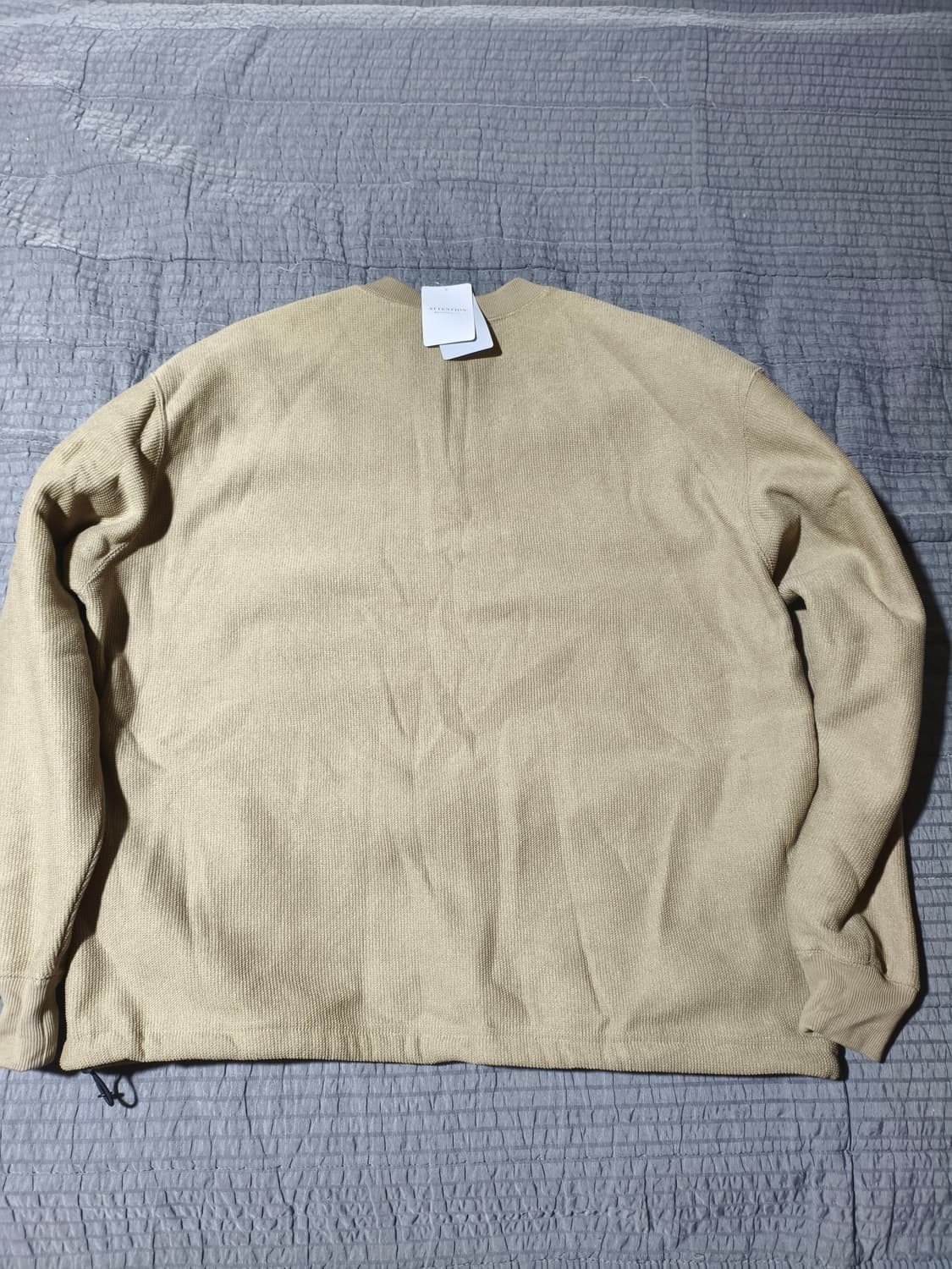 417 에디피스 반 집업 스웨트 셔츠  m (105~110) 새상품 상품이미지4