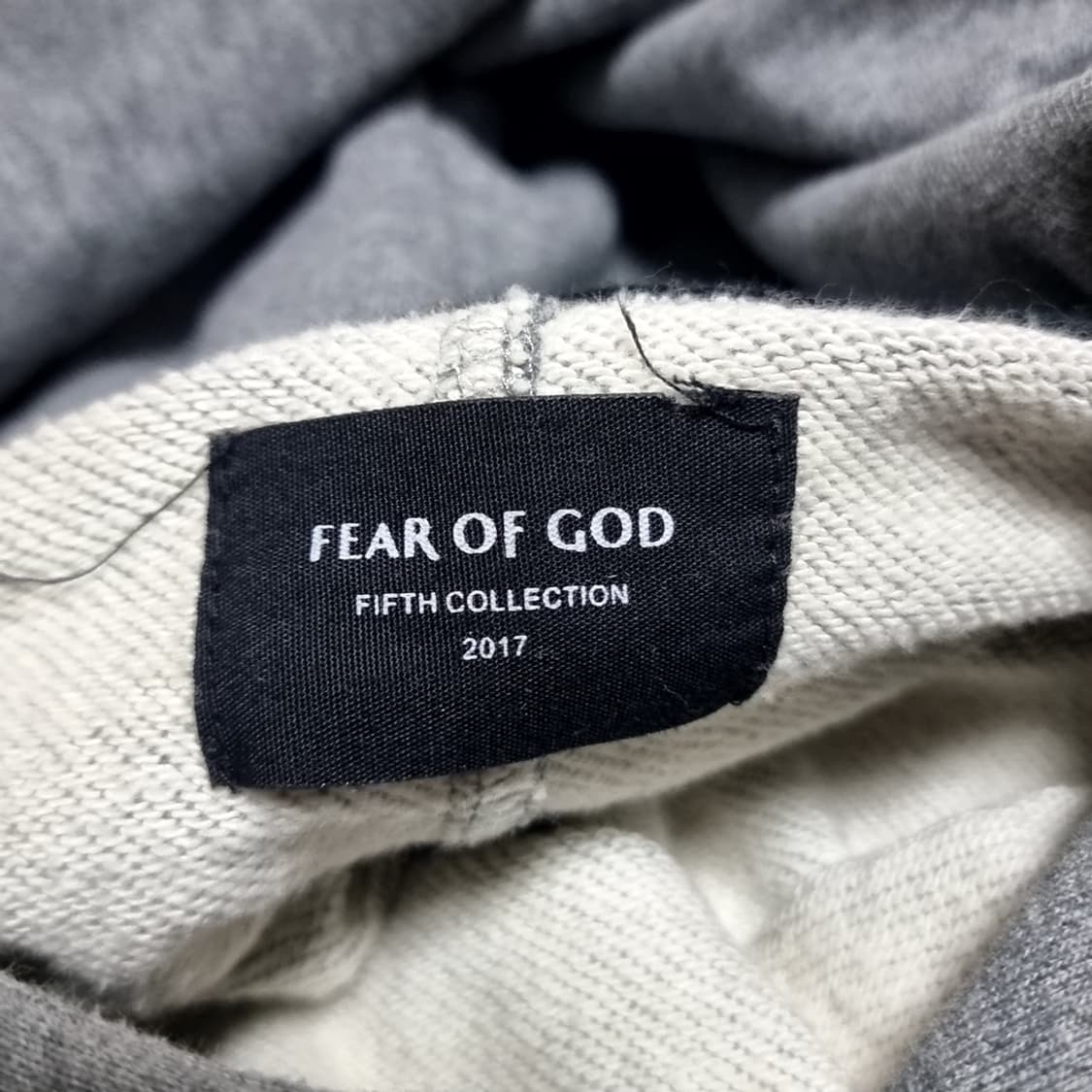 피어오브갓 FOG 기모 후드티 그레이(95-100) 상품이미지3